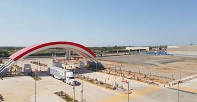 Acceso a Mazatlan Logistics Center - Paquetexpress