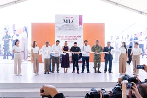 Corte de liston en el inicio de operaciones del Parque Industrial Mazatlan Logistic Center