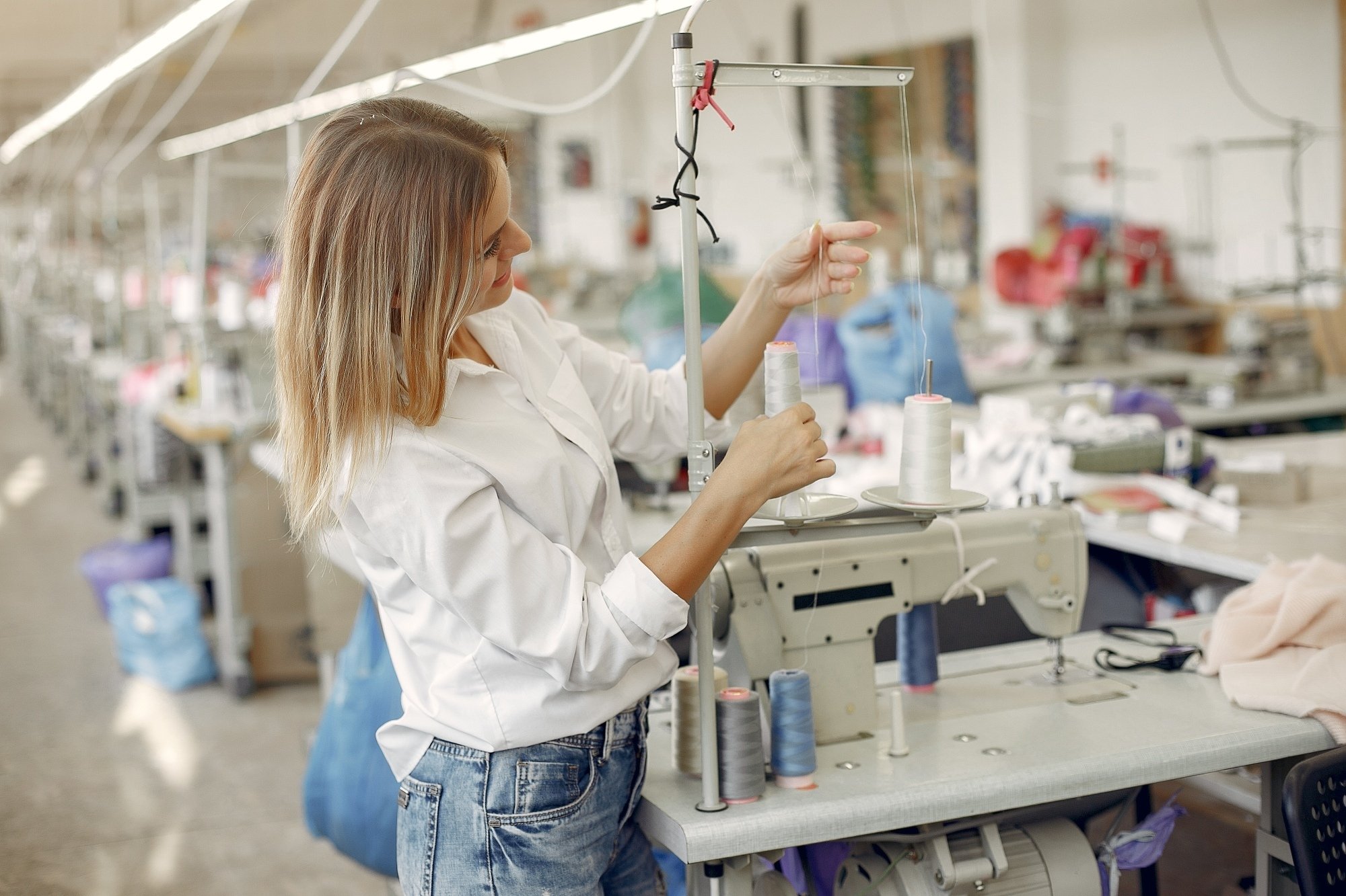 Industria ligera del ramo textil