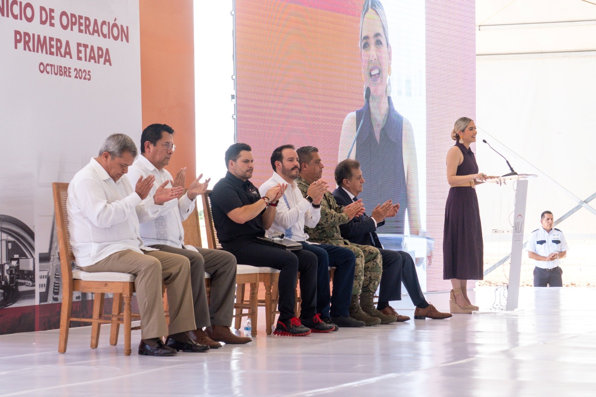 Presidenta municipal Estrella Palacios Domínguez 